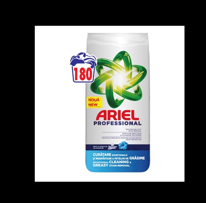 Detergent Rufe Pudră Touch Of Lenor 11.7 kg 180 Spălări Ariel Professional